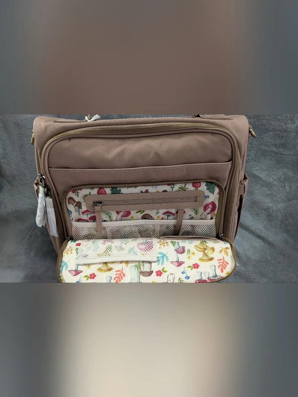 JUJUBE Satchel Diaper Bag - Truffle